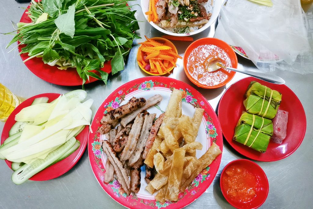 Delicious Nem Nuong dish you cannot miss when travel to Nha Trang